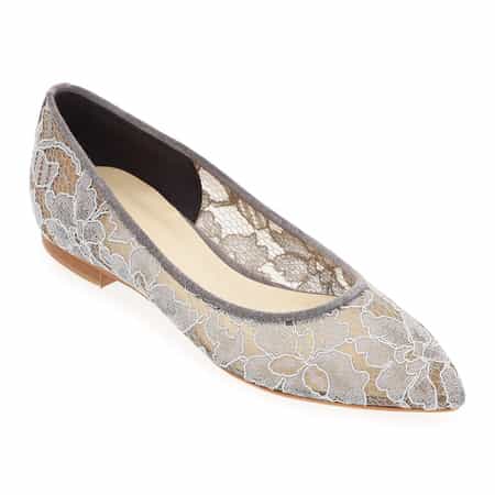 レースフラットパンプス（2161562）｜BARNEYS NEW YORK