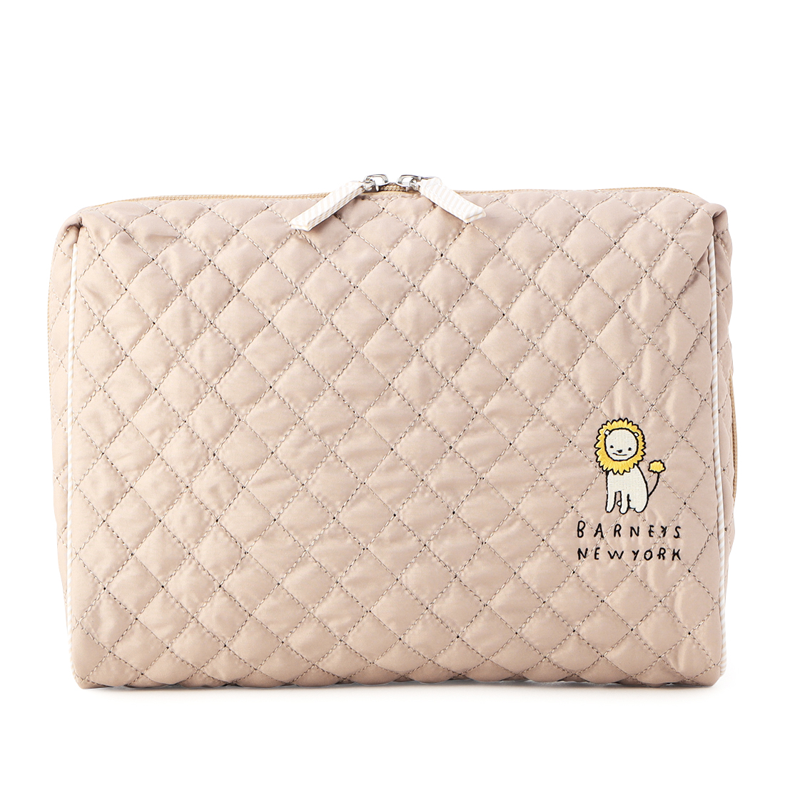 ライオンキルティングポーチ