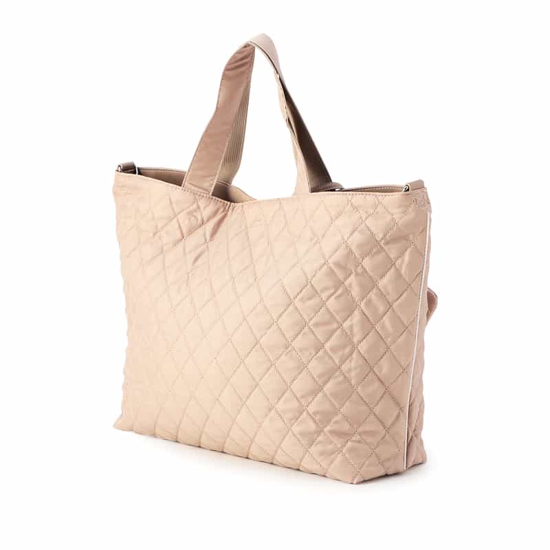 BARNEYS NEW YORK ライオンキルティングマザートートバッグ BEIGE