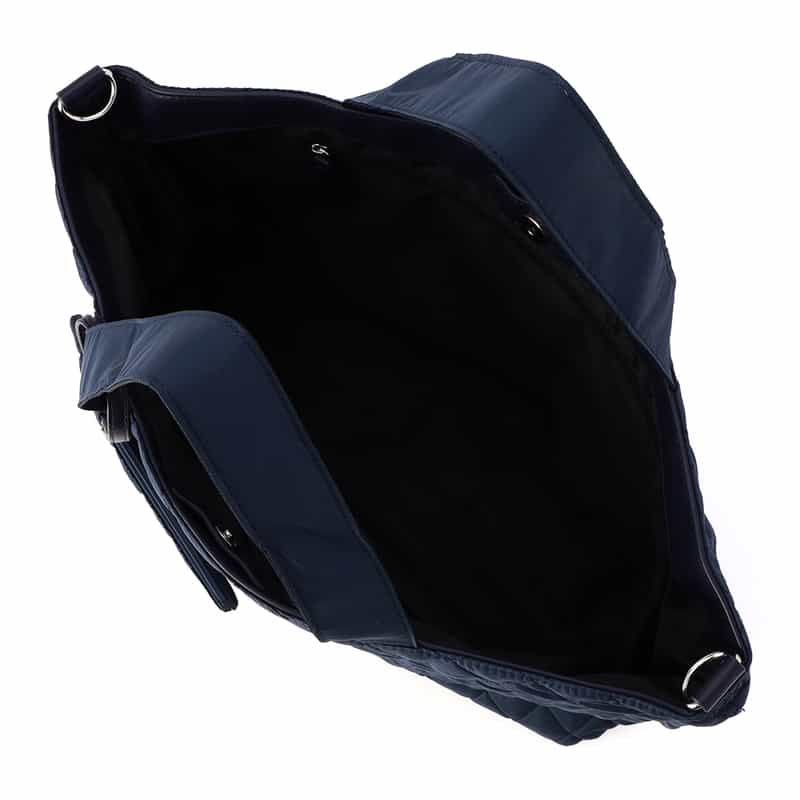 BARNEYS NEW YORK ライオンキルティングマザートートバッグ NAVY