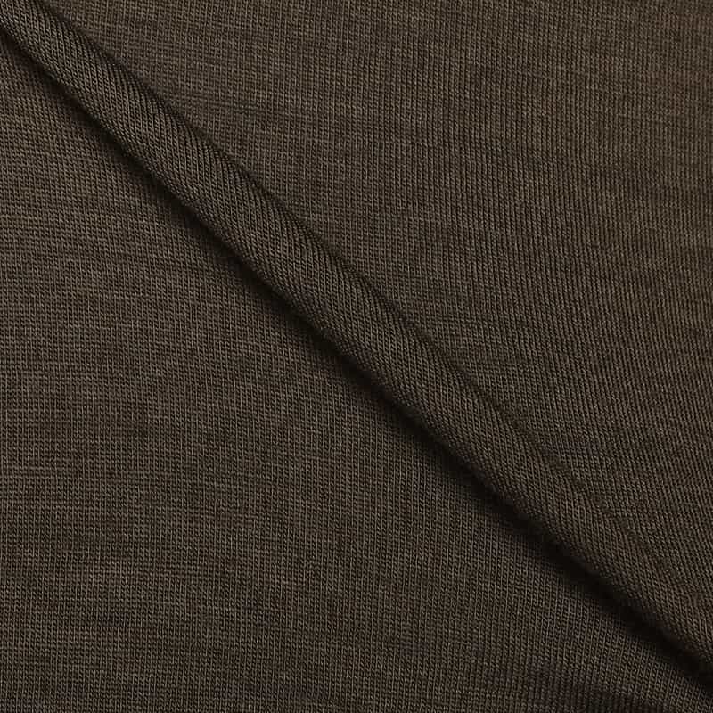 BARNEYS NEW YORK ウォッシャブルウールジャージーダブルジップパーカー KHAKI