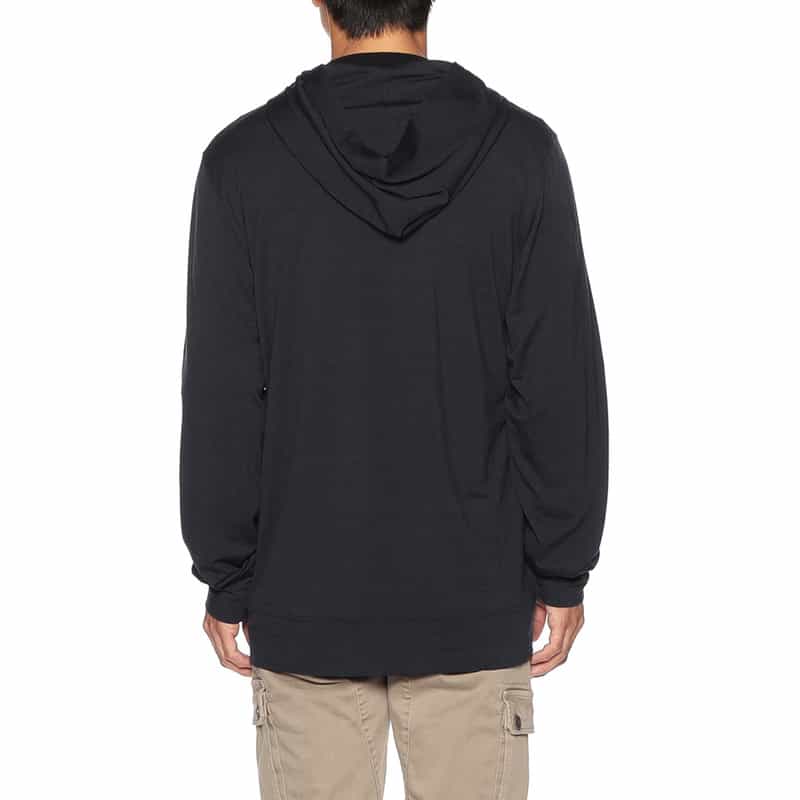 BARNEYS NEW YORK ウォッシャブルウールジャージーダブルジップパーカー NAVY