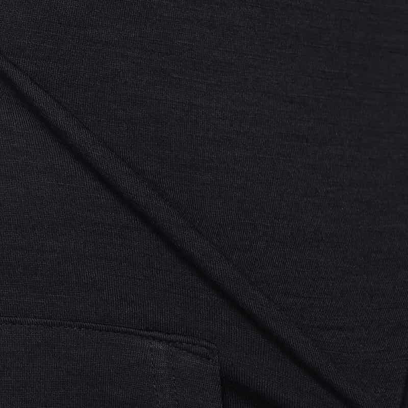 BARNEYS NEW YORK ウォッシャブルウールジャージーダブルジップパーカー NAVY