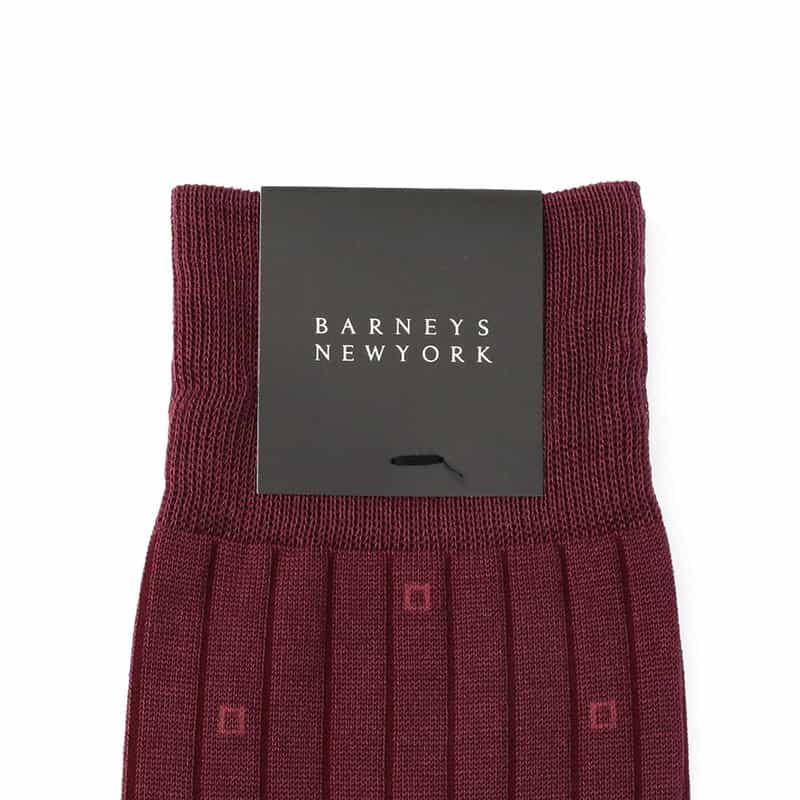 BARNEYS NEW YORK ソックス WINE