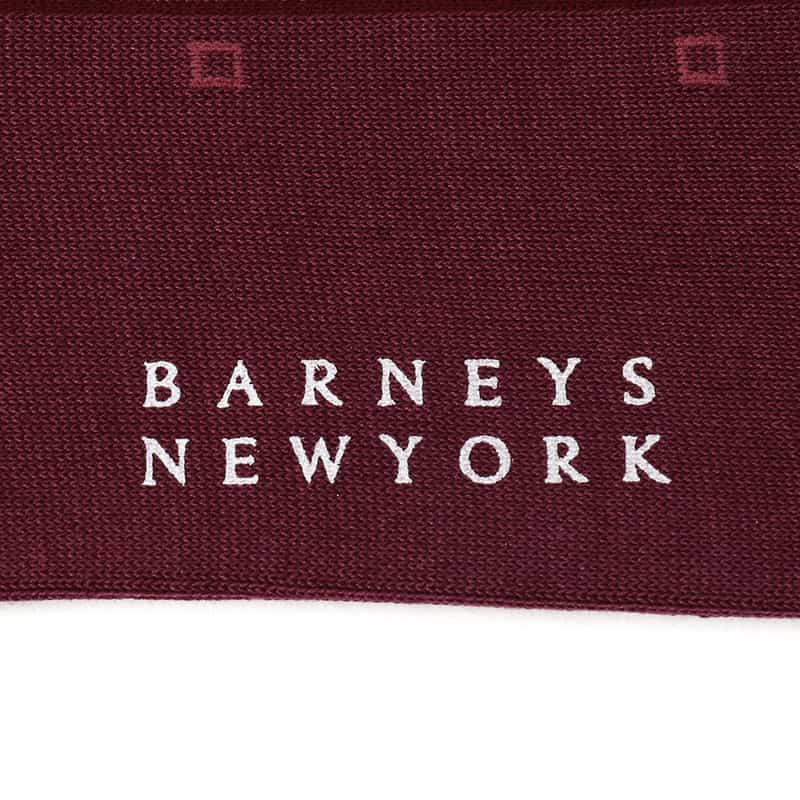 BARNEYS NEW YORK ソックス WINE