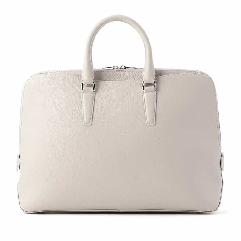 S.MANO レザーブリーフケース LIGHT GRAY