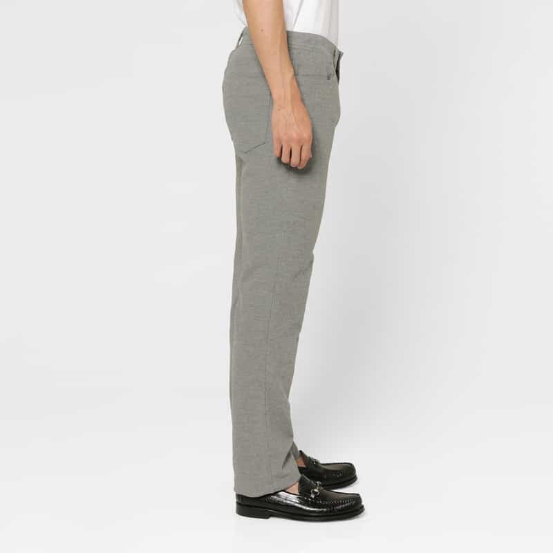BARNEYS NEW YORK モールスキン生地ストレッチパンツ GRAY