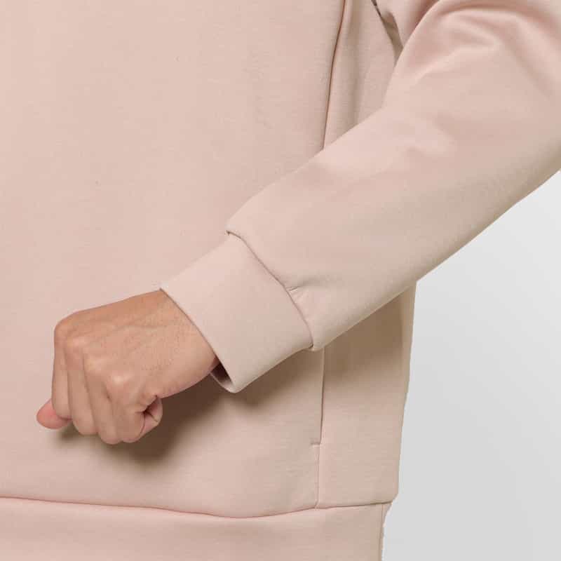 BARNEYS NEW YORK ダンボールニット素材クルーネックニットプルオーバー PINK