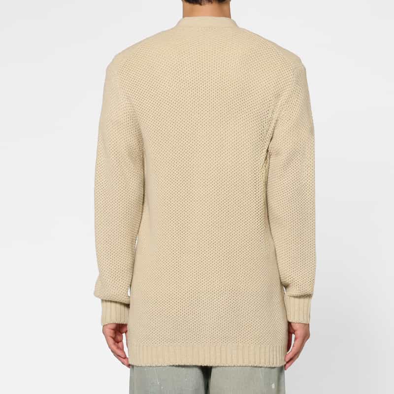 BARNEYS NEW YORK ロングニットカーディガン BEIGE