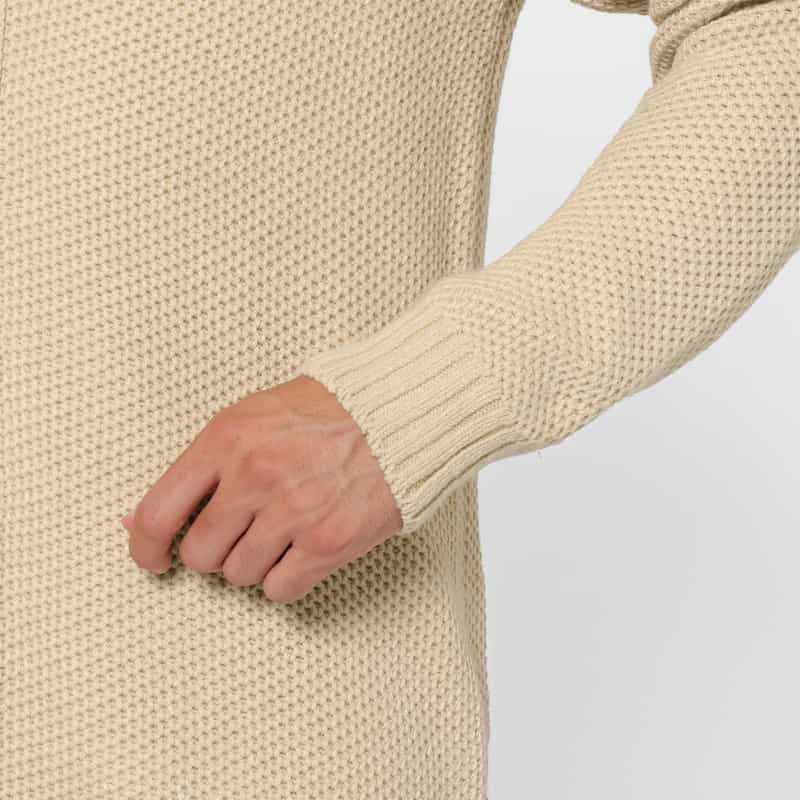 BARNEYS NEW YORK ロングニットカーディガン BEIGE
