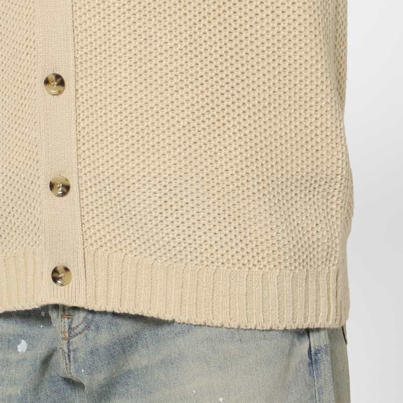 BARNEYS NEW YORK ロングニットカーディガン BEIGE