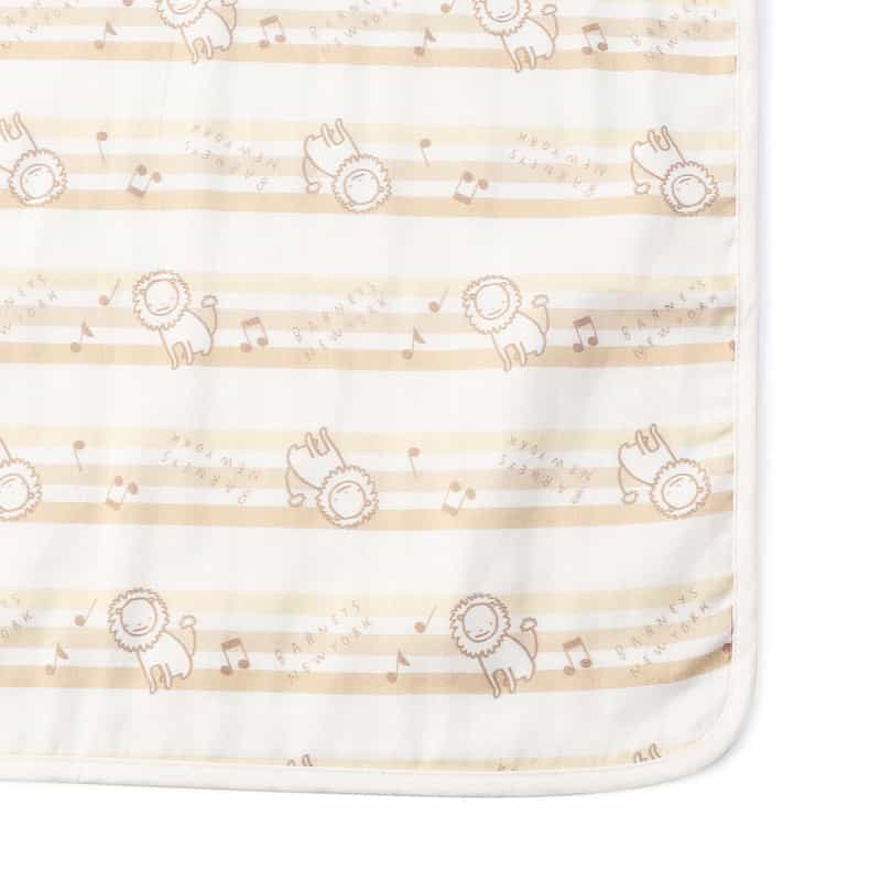 BARNEYS NEW YORK ライオンプリント スタイ&スワドルセット NONE