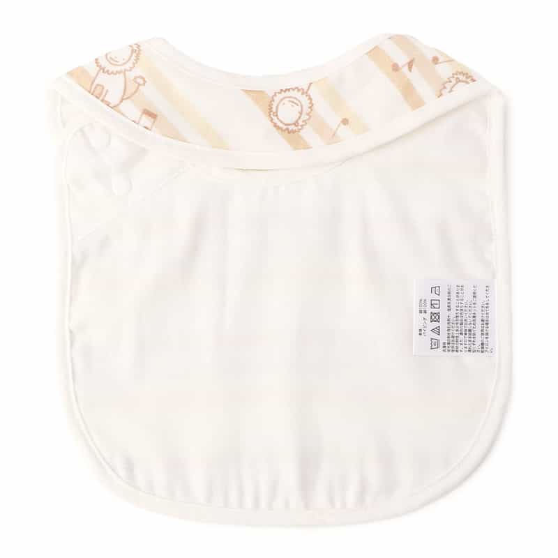 BARNEYS NEW YORK ライオンスコア柄コットンガーゼ スタイ NONE