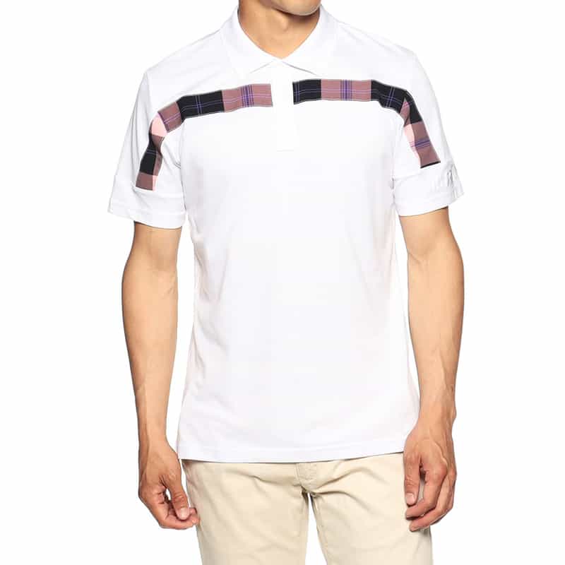 HYDROGEN ロゴポロシャツ WHITE