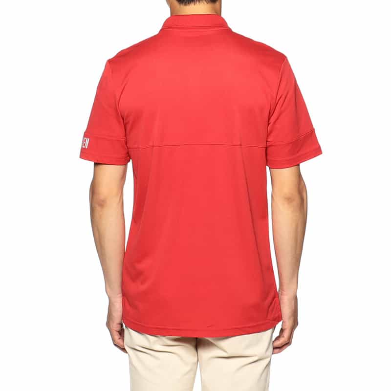 HYDROGEN ロゴポロシャツ RED