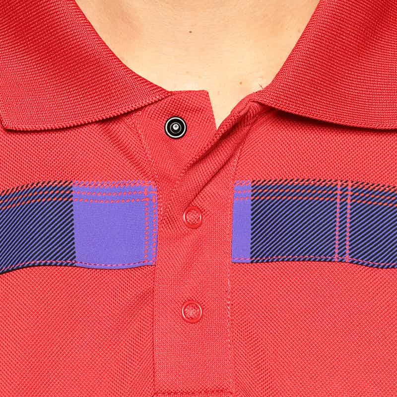 HYDROGEN ロゴポロシャツ RED