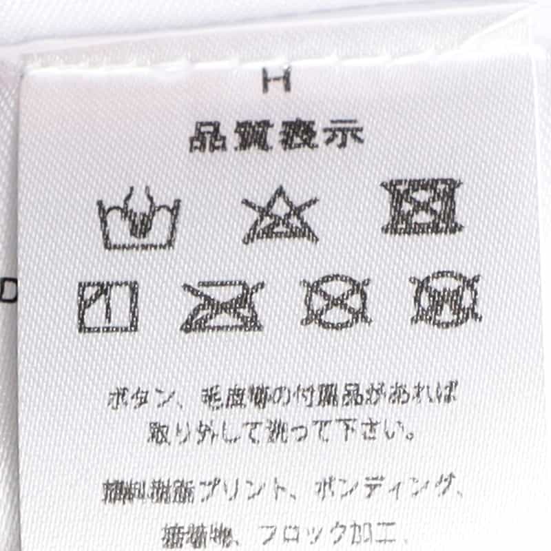 HYDROGEN プリントポロシャツ WHITE