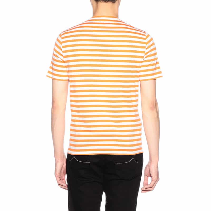 FEDELI ボーダーTシャツ ORANGE