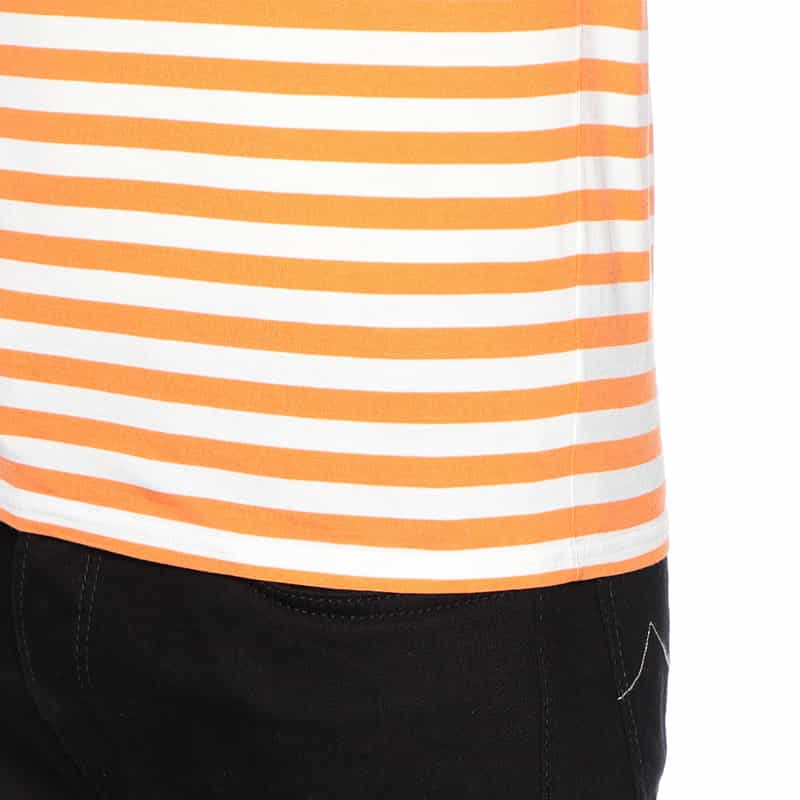 FEDELI ボーダーTシャツ ORANGE