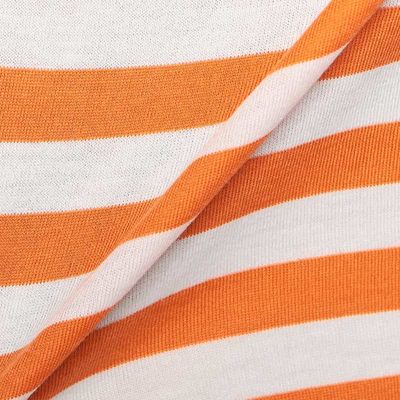 FEDELI ボーダーTシャツ ORANGE