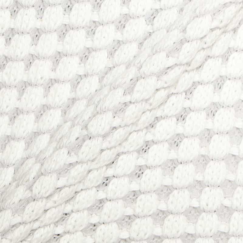 SEA GREEN オニワッフルジップアップパーカー IVORY