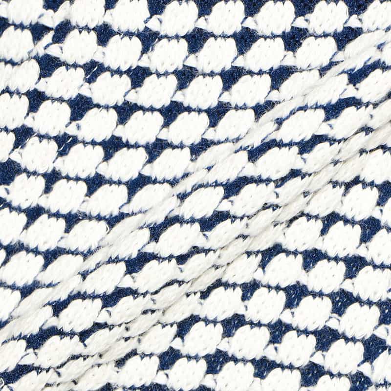 SEA GREEN オニワッフルジップアップパーカー BLUE