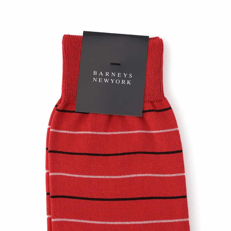 BARNEYS NEW YORK ソックス RED