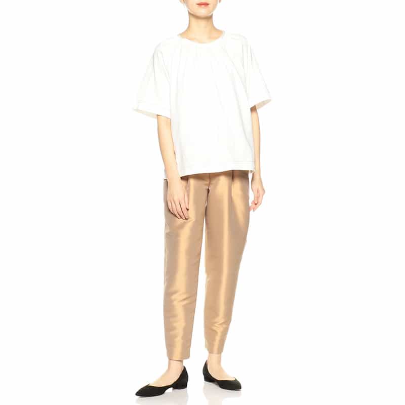 PT TORINO シャイニータックパンツ BEIGE