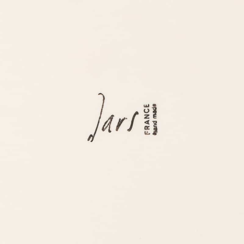 JARS “MAGUELONE"　レクタングルプレート L  クォーツ WHITE