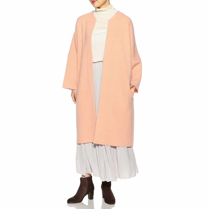 BARNEYS NEW YORK ニットコート CORAL