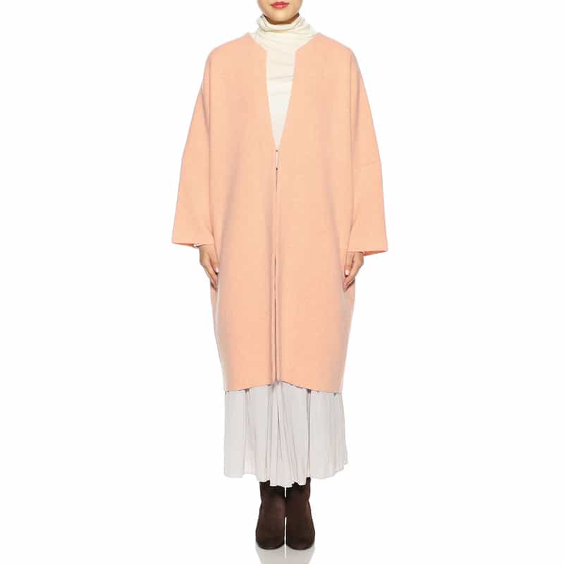 BARNEYS NEW YORK ニットコート CORAL