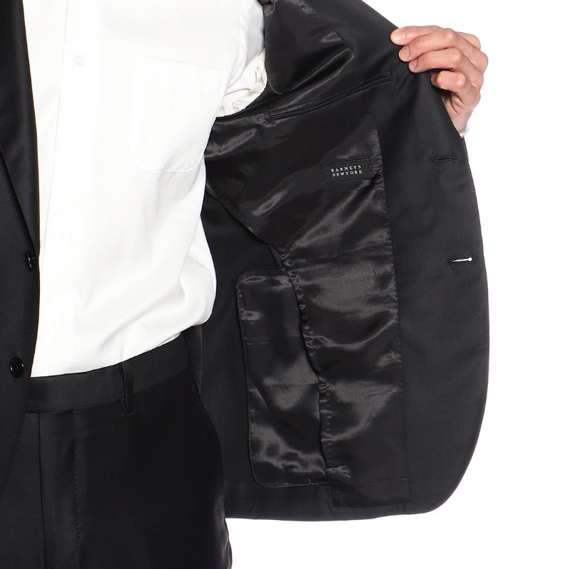 BARNEYS NEW YORK スーツ BLACK