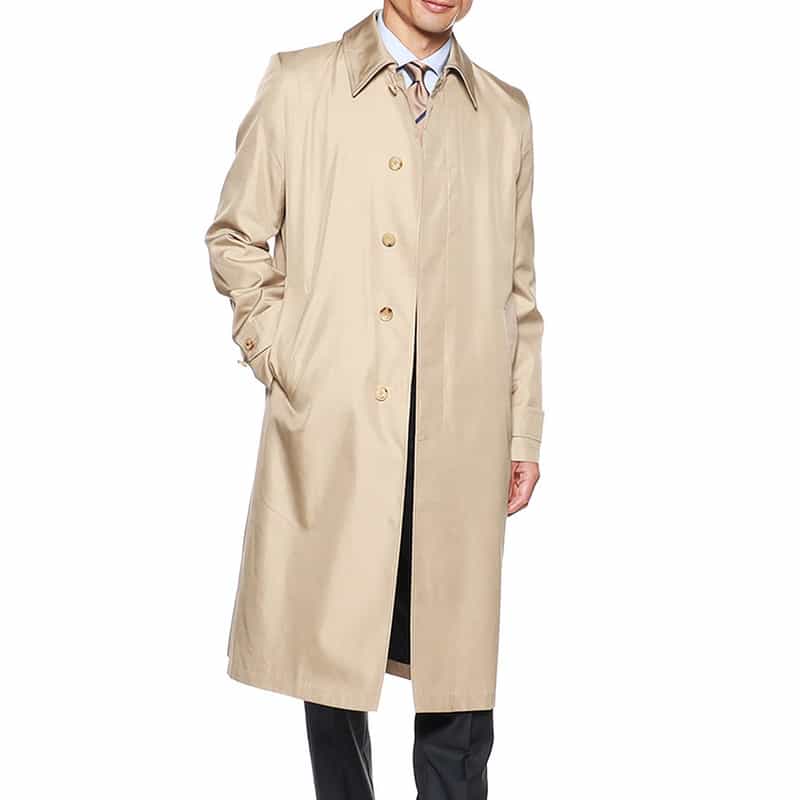 SEALUP シルクバルカラーコート BEIGE