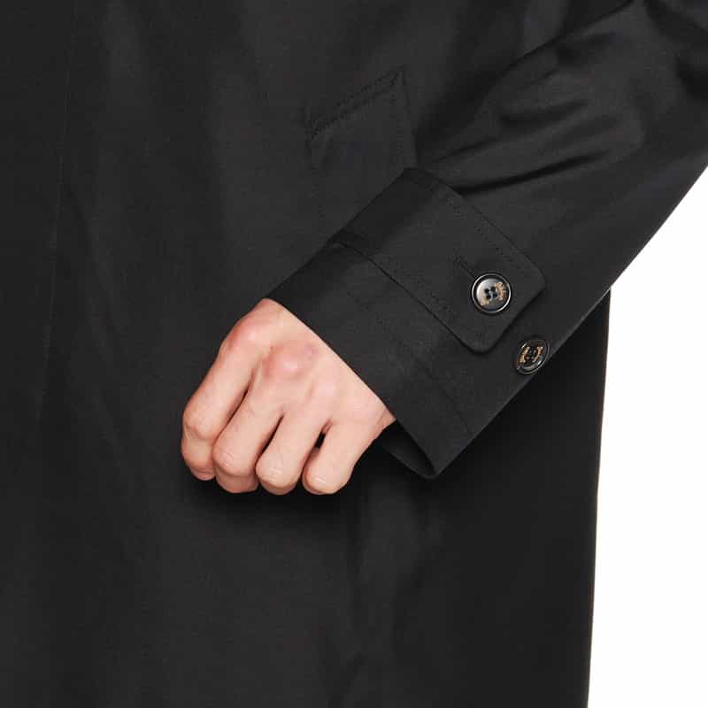 SEALUP シルクバルカラーコート BLACK