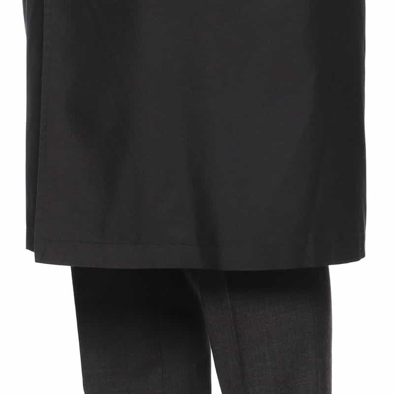 SEALUP シルクバルカラーコート BLACK