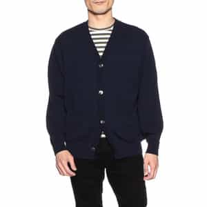 コットンニットカーディガン