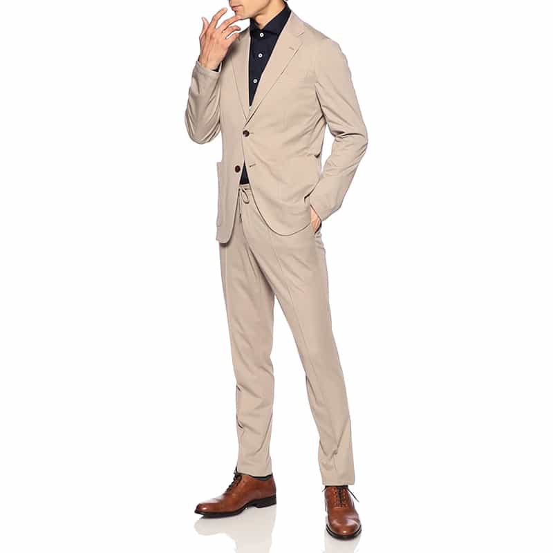 BARNEYS NEW YORK セットアップジャージージャケット BEIGE