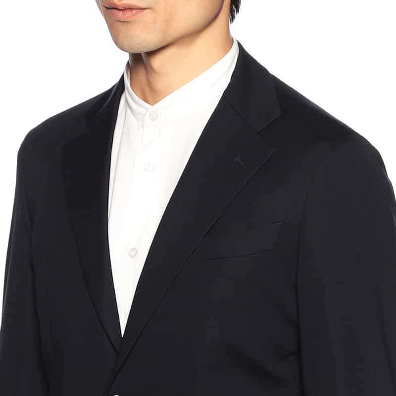 BARNEYS NEW YORK セットアップジャージージャケット NAVY