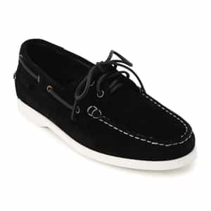 スエードデッキシューズ