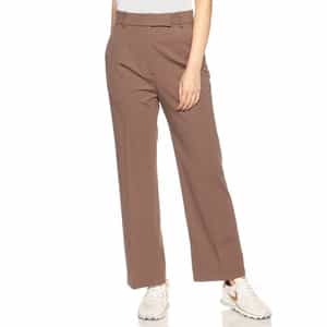 ウォッシャブルセンタープレス入りジャージーパンツ