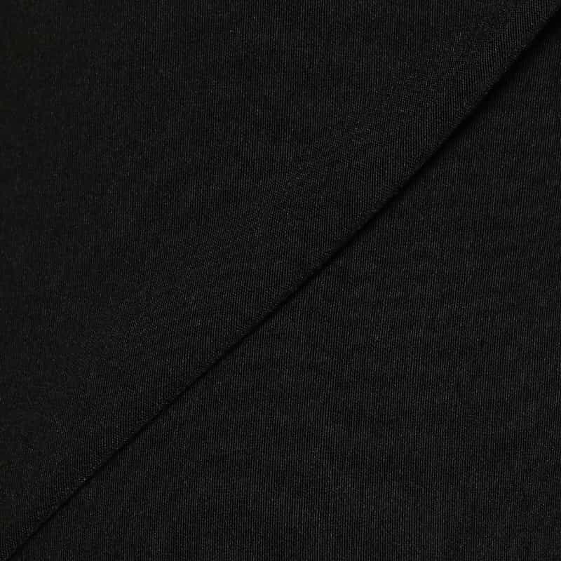 BARNEYS NEW YORK ウォッシャブルバックウエストゴムパンツ BLACK