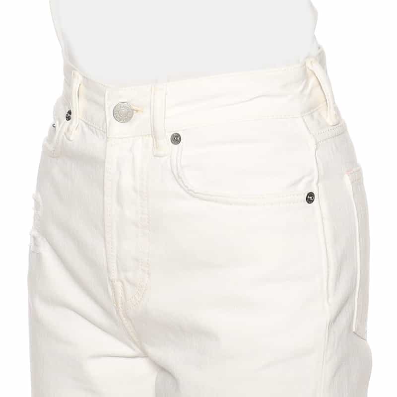 ACNE STUDIOS ストレートデニムパンツ WHITE