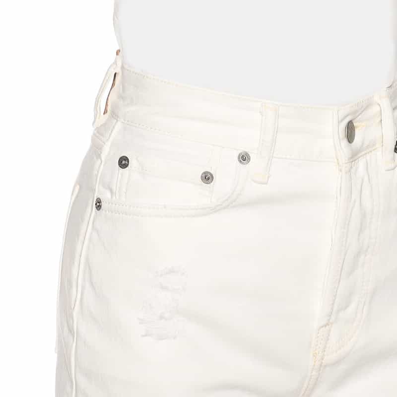 ACNE STUDIOS ストレートデニムパンツ WHITE