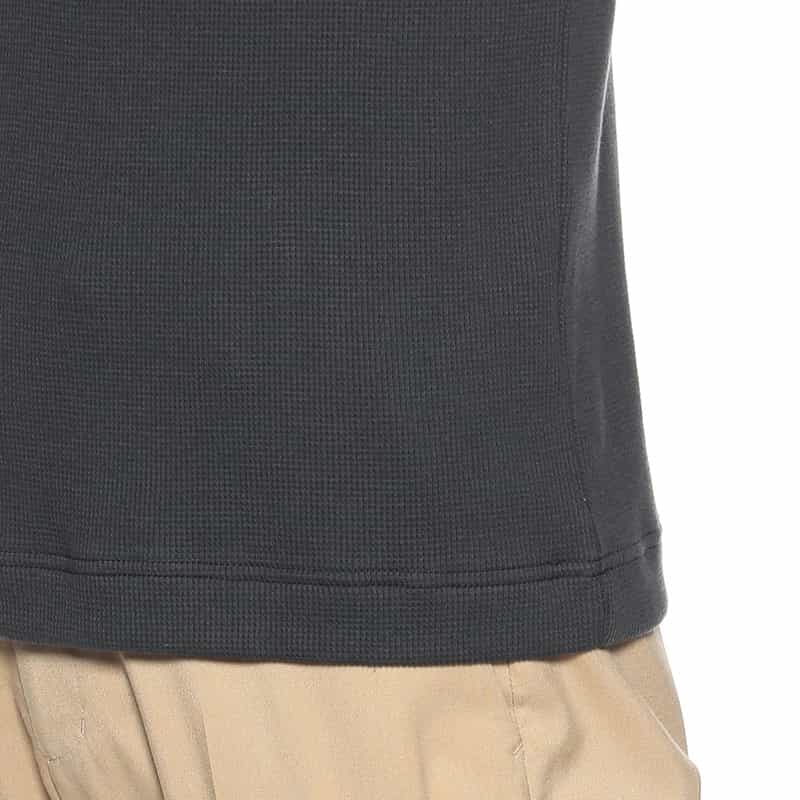 BARNEYS NEW YORK コットンカシミヤサーマルTシャツ DARK GRAY