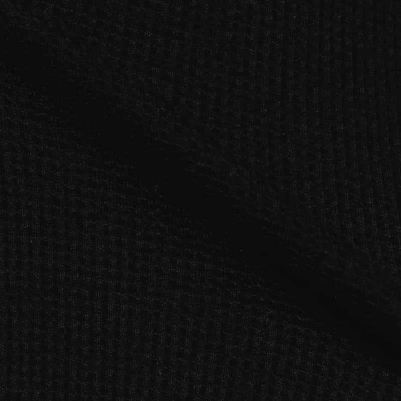 BARNEYS NEW YORK コットンカシミヤジップアップパーカ BLACK