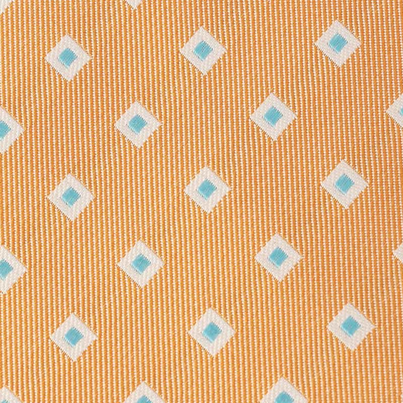 BARNEYS NEW YORK 小紋柄タイ ORANGE