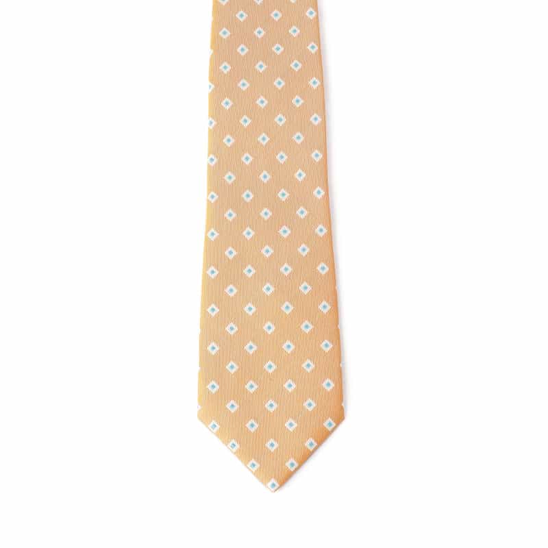 BARNEYS NEW YORK 小紋柄タイ ORANGE