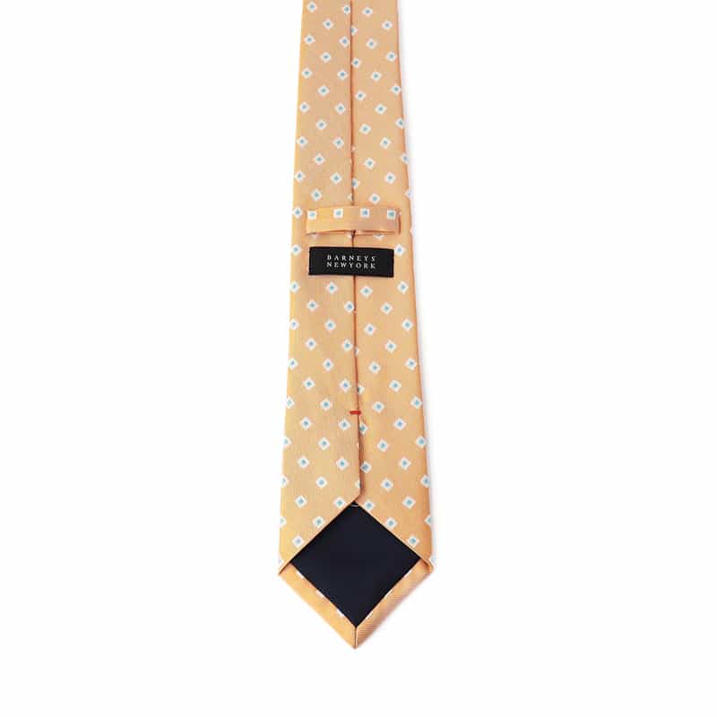 BARNEYS NEW YORK 小紋柄タイ ORANGE
