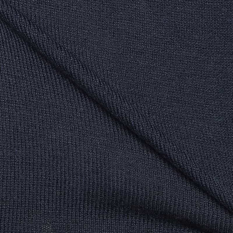 BARNEYS NEW YORK シルク×コットン Vネックニットカーディガン NAVY