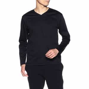 スムースVネックロングスリーブTシャツ